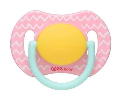 Wee Baby No:2 6-18 Ay+ Delikli Silikon Emzik Pembe