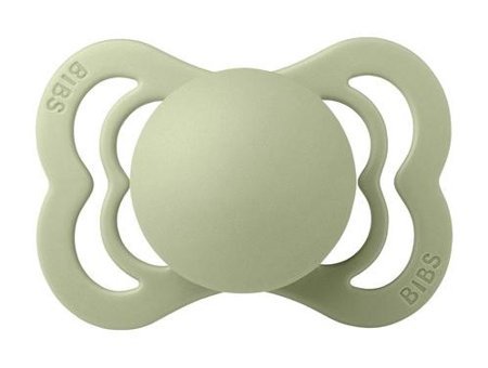 Bibs Supreme 0 Ay+ Delikli Silikon Emzik Yeşil