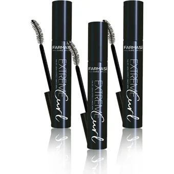 Farmasi Extreme Curl False Lash Effect Hacim Veren Siyah Maskara