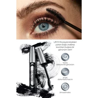 Avon Unlimited Drama Uzunluk Veren Çift Taraflı Siyah Maskara