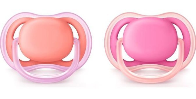 Philips Avent Ultra Air 6-18 Ay+ Delikli Ortodontik Silikon 2'li Emzik Mavi