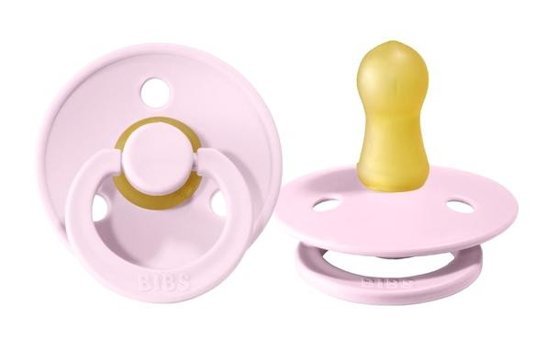 Bibs Colour 0-6 Ay Delikli Ortodontik Kiraz Uçlu Damaklı Kauçuk Emzik Kahverengi