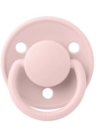 Bibs De Lux 3 Ay+ Delikli Kiraz Uçlu Kauçuk Emzik Şeffaf