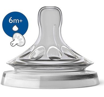 Philips Avent Natural 0-24 Ay Kiraz Uçlu Silikon 2'li Emzik Pembe