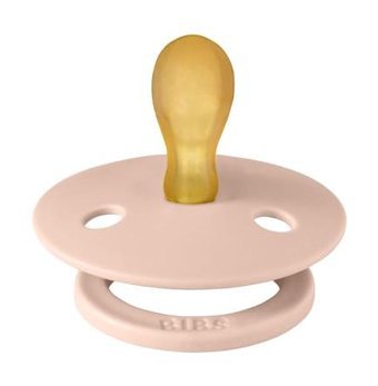 Bibs Colour 0-6 Ay Delikli Ortodontik Kiraz Uçlu Damaklı Kauçuk Emzik Açık Pembe