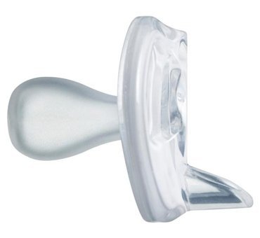 Tommee Tippee 0-6 Ay Delikli Ortodontik Silikon 2'li Emzik Kahverengi