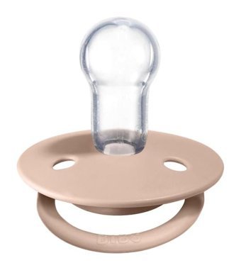 Bibs De Lux 0-6 Ay Delikli Kiraz Uçlu Silikon Emzik Turuncu
