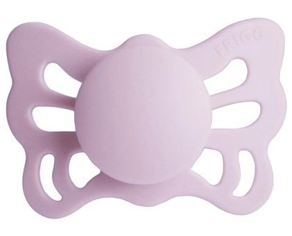 Frigg Butterfly 0-6 Ay Delikli Damaklı Silikon Emzik Pembe