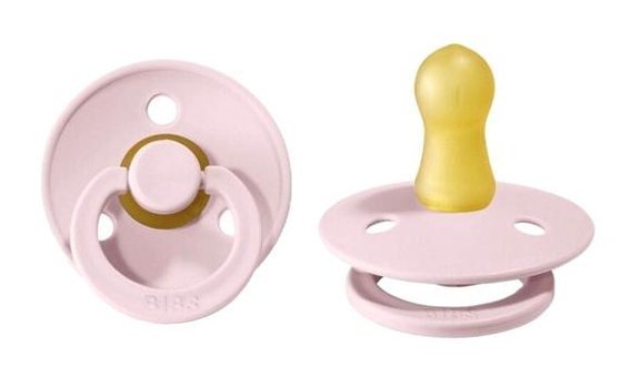 Bibs Colour 0-6 Ay Delikli Ortodontik Kiraz Uçlu Damaklı Kauçuk Emzik Yeşil