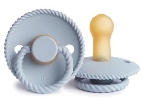 Frigg Rope 6-18 Ay+ Delikli Kiraz Uçlu Kauçuk Emzik Somon
