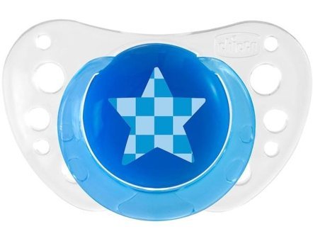 Chicco Physio Air 6-12 Ay Ortodontik Damaklı Silikon Emzik Bej-Pembe