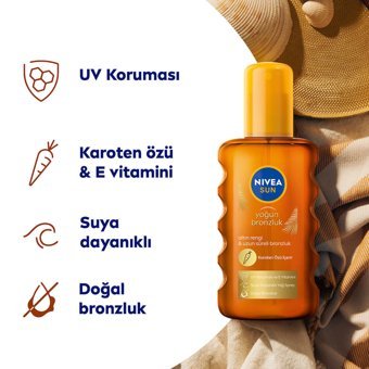 Nıvea Sun 6 Faktör Güneş Yağı 200 ml