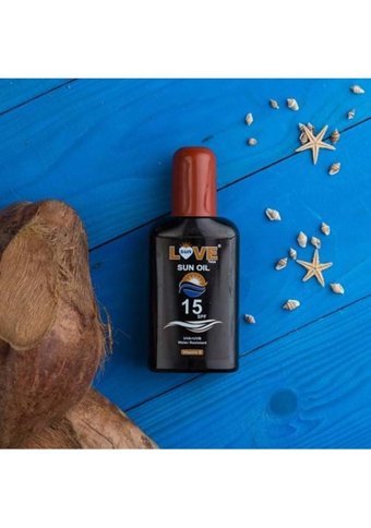 Love Sun 15 Faktör Güneş Yağı 220 ml