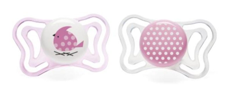 Chicco Physio Light 2-6 Ay Ortodontik Damaklı Silikon 2'li Emzik Mavi