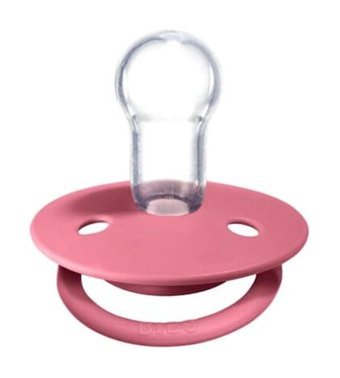 Bibs De Lux 0-36 Ay Delikli Kiraz Uçlu Silikon Emzik Fuşya