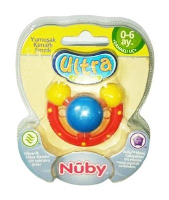 Nuby 5980 0-6 Ay Delikli Damaklı Silikon Emzik Pembe