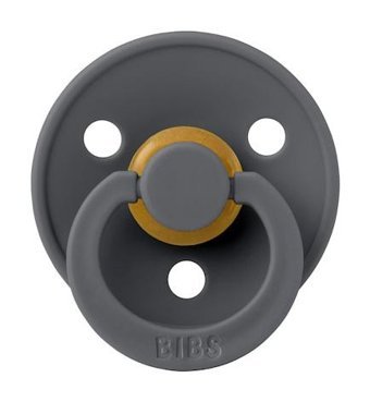 Bibs Colour 6 Ay+ Delikli Kauçuk Emzik Mavi
