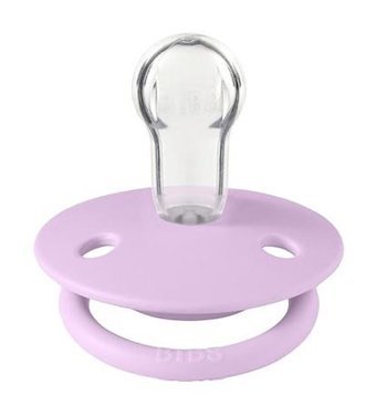 Bibs De Lux 0-36 Ay Delikli Kiraz Uçlu Silikon Emzik Lila