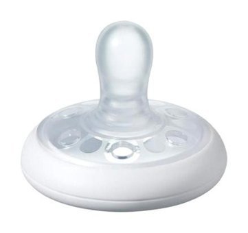 Tommee Tippee Breastlike 6-18 Ay+ Delikli Ortodontik Silikon Emzik Çok Renkli