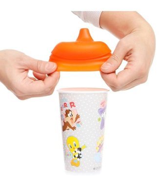 Baby Plus 5-18 Ay+ Kiraz Uçlu Damaklı Silikon Emzik Turuncu
