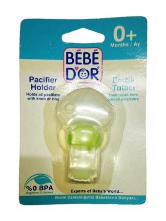 Bebedor 8501 0-6 Ay Ortodontik Damaklı Silikon Emzik Yeşil