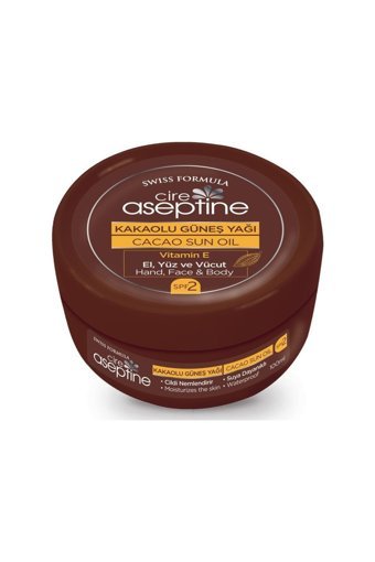 Cıre Aseptıne Kakaolu 2 Faktör Güneş Yağı 100 ml