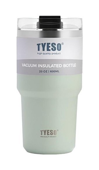 Tyeso Tripletask Paslanmaz Çelik 600 ml Outdoor Termos Yeşil