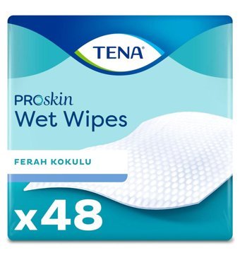 Tena Proskin 48 Yaprak Vücut Temizleme Mendili