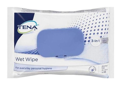 Tena 48 Yaprak Islak Mendil