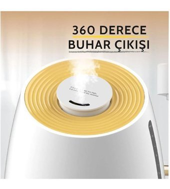 Deerma F35w 12 W 3500 ml Işıklı Sıcak - Soğuk Buhar Makinesi