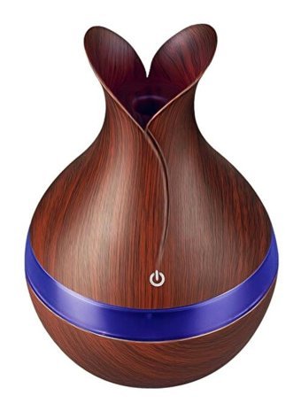 Worryfreeshopping 2 W 300 ml 35 dB Aromaterapi Işıklı Taşınabilir Mini Sıcak - Soğuk Buhar Makinesi