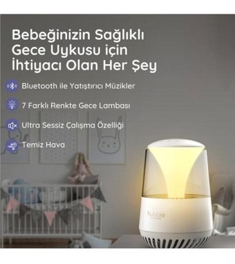 Hubble HBL31 500 ml 28 dB Işıklı Buhar Makinesi