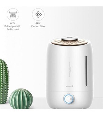 Deerma F500 25 W 5000 ml 36 dB Işıklı Sıcak - Soğuk Buhar Makinesi