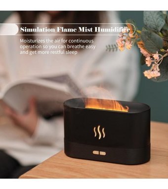 Worryfreeshopping 5 W 250 ml Aromaterapi Işıklı Taşınabilir Mini Buhar Makinesi
