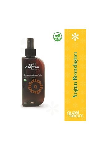 Cıre Aseptıne 0 Faktör Güneş Yağı 3x200 ml
