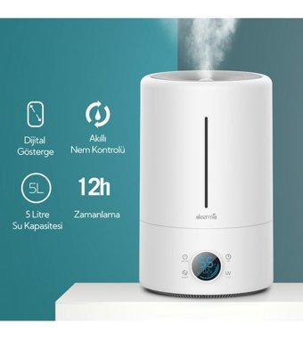Deerma F628S 25 W 5000 ml 35 dB Soğuk Buhar Makinesi