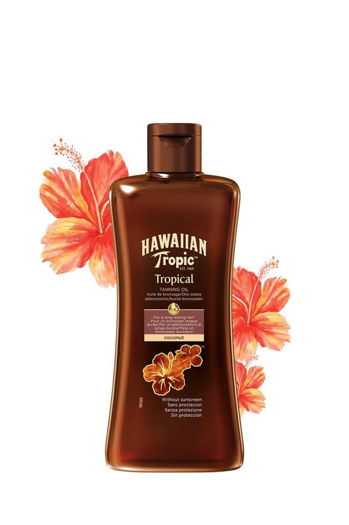 Hawaiian Tropic Coconut 0 Faktör Güneş Yağı 200 ml