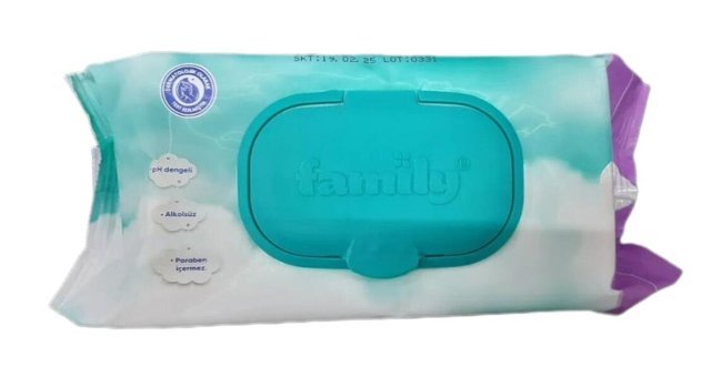 Family 100 Yaprak Islak Mendil