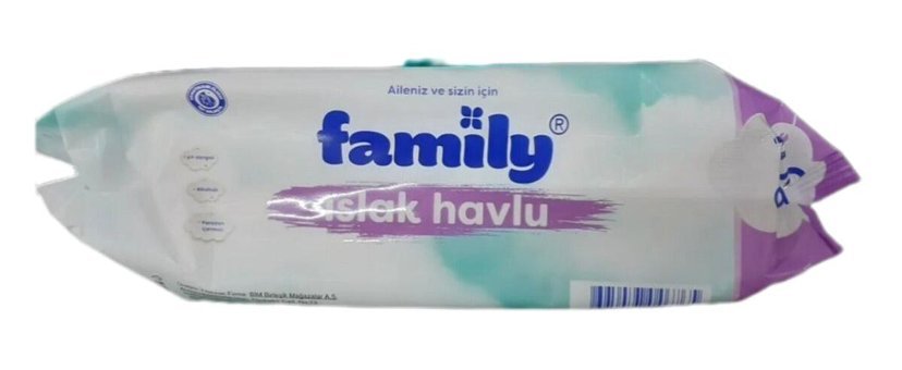 Family 100 Yaprak Islak Mendil