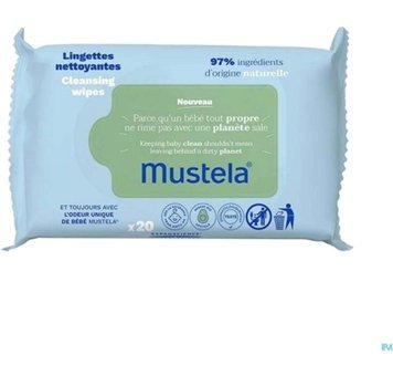 Mustela Compost Cleansing Wipes 60 Yaprak Islak Mendil