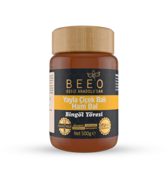 Bee'o Biingöl Yöresi Yayla Çiçek Balı 500 gr