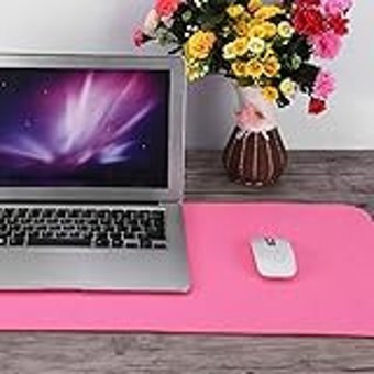 Topiky 68 x 33 cm Pembe Mouse Pad