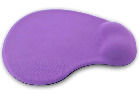Coverzone Bilek Destekli 28 x 21 cm Mor Mouse Pad