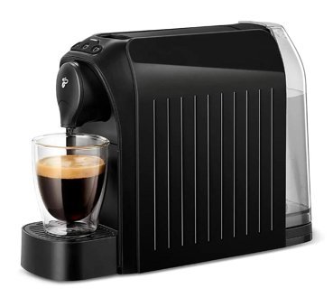 Tchibo Cafissimo Easy 1250 W Tezgah Üstü Kapsüllü Mini Yarı Otomatik Espresso Makinesi Siyah