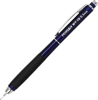 Pensan My IQ Silgili Plastik Metalik Lacivert 0.5 mm Uçlu Versatil Kalem