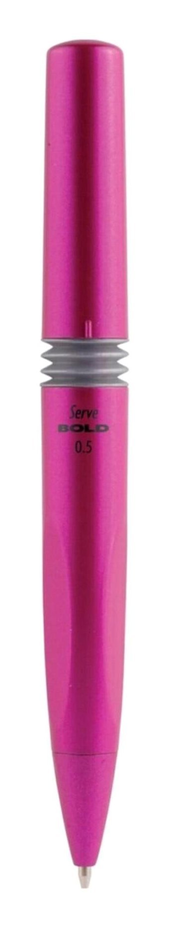 Serve Plastik Metalik Pembe 0.5 mm Uçlu Versatil Kalem