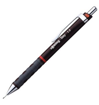 Rotring Tikky Silgili Plastik Metalik Kırmızı 0.9 mm Uçlu Versatil Kalem