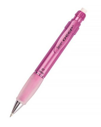 Serve Silgili Plastik Metalik Pembe 0.7 mm Uçlu Versatil Kalem