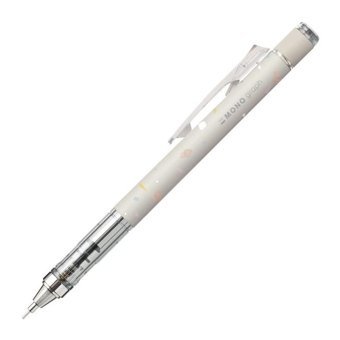Tombow Graph Terrazzo Silgili Plastik Neon Beyaz 0.5 mm Uçlu Versatil Kalem