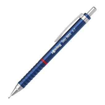 Rotring Tikky Silgili Plastik Metalik Mavi 0.7 mm Uçlu Versatil Kalem